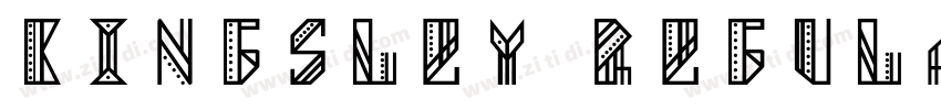 Kingsley Regular字体转换 Kingsley Regular字体转换